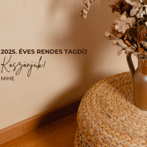 2025. évi Rendes tagdíj